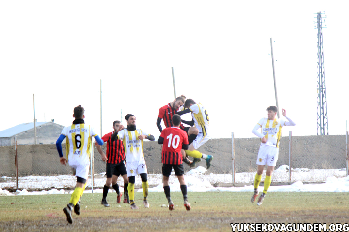 Yüksekova Belediyespor-Muş Mendere Spor: 1-1 12