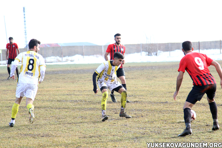 Yüksekova Belediyespor-Muş Mendere Spor: 1-1 20