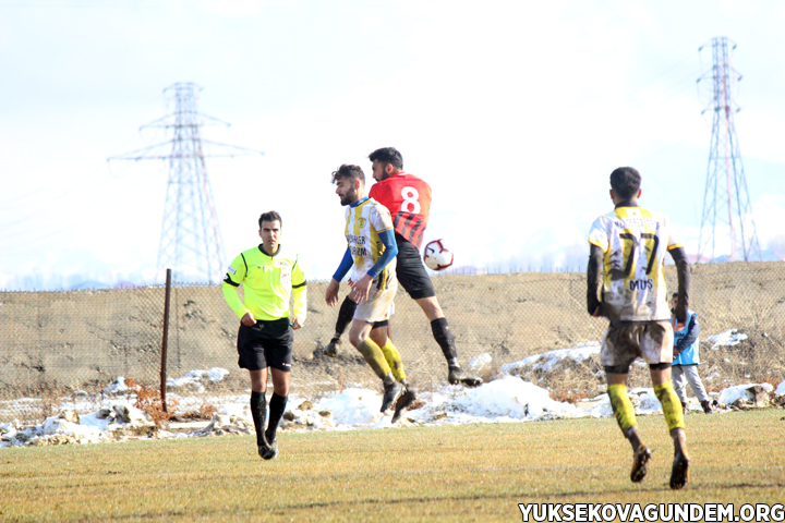 Yüksekova Belediyespor-Muş Mendere Spor: 1-1 24