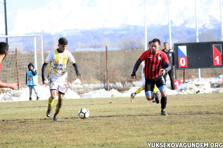 Yüksekova Belediyespor-Muş Mendere Spor: 1-1 30