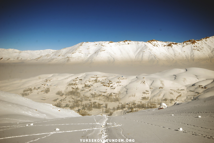 Yüksekovalı besicilerin zorlu kış mesaisi 32