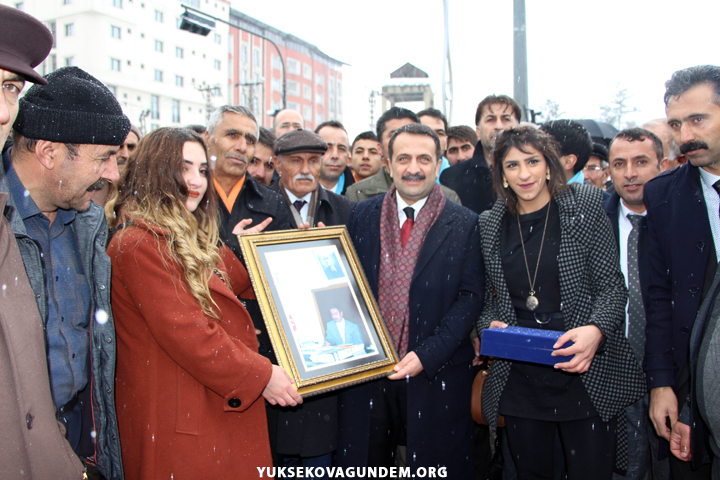 Yüksekova'da Ak Parti Seçim Bürosu Açıldı 1