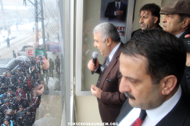 Yüksekova'da Ak Parti Seçim Bürosu Açıldı 7