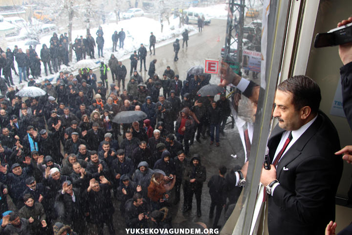 Yüksekova'da Ak Parti Seçim Bürosu Açıldı 9