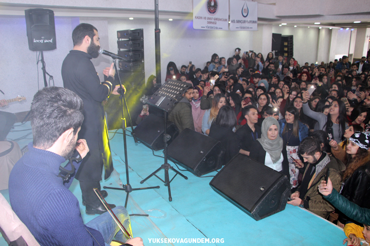 Yüksekova'da yardımlaşma ve dayanışma konseri 12