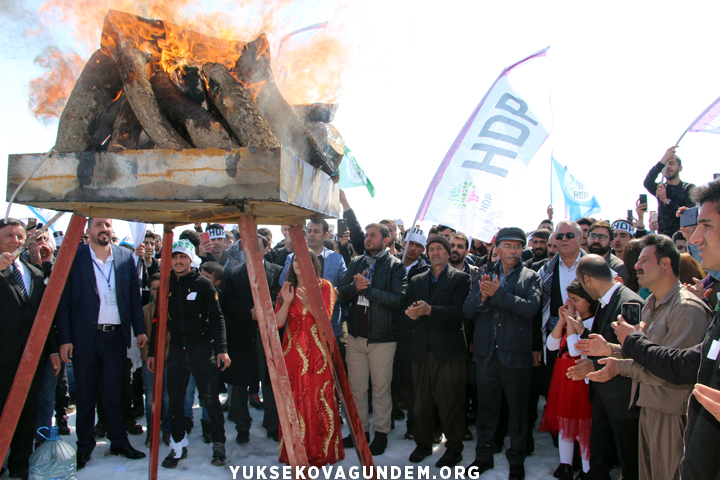 Yüksekova'da Newroz kutlaması (2019) 14