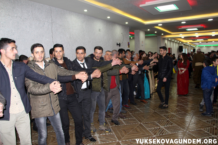 Yüksekova'da yılın ilk düğünü 12