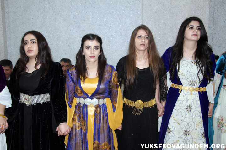 Yüksekova'da yılın ilk düğünü 46