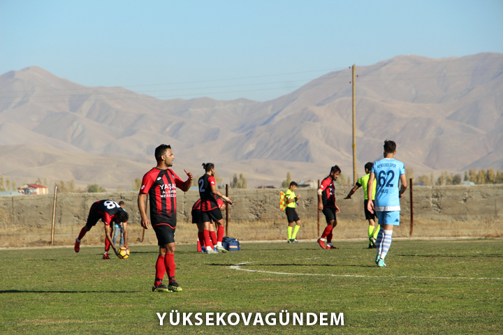 Yüksekova Belediyespor kendi evinde kazandı 16