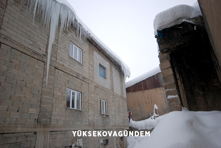 Yüksekova'da kar yağışı etkisini sürdürüyor 21