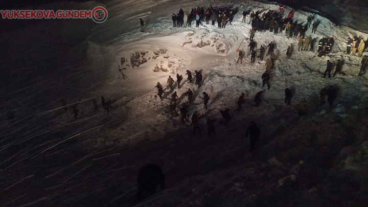 Van'da minibüs çığ altında kaldı! 5