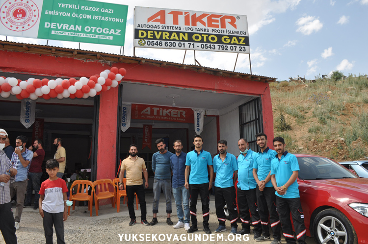 Yüksekova'da 'Atiker Devran Oto Gaz' Adlı iş Yeri Açıldı 10