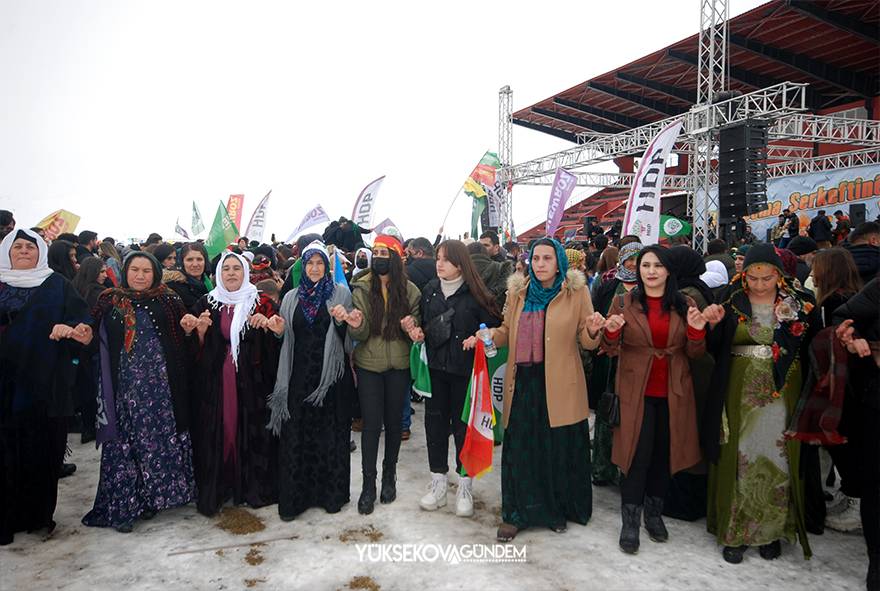 Yüksekova'da Newroz Kutlandı 2