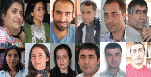 Rehin tutulan Kürt gazeteciler için uluslararası kampanya