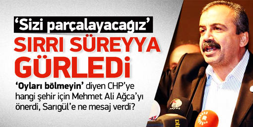 'CHP'yi paramparça edeceğiz'