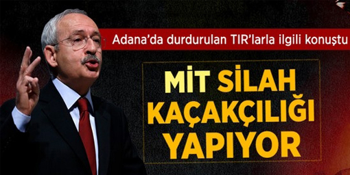 MİT, Silah Kaçakçılığı Yapıyor