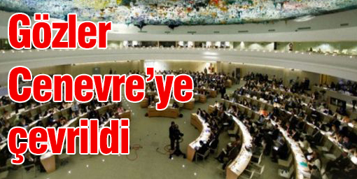 Gözler Cenevreye çevrildi