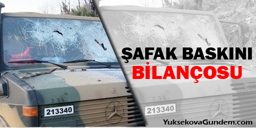 Roboski'de şafak baskını bilançosu
