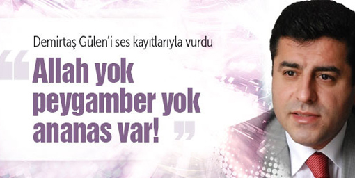 Selahattin Demirtaş Güleni ananasla vurdu!
