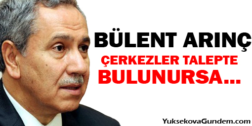 'Çerkezler talepte bulunursa...'