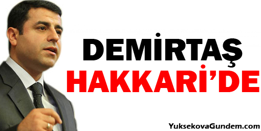 Demirtaş Hakkari'ye ulaştı