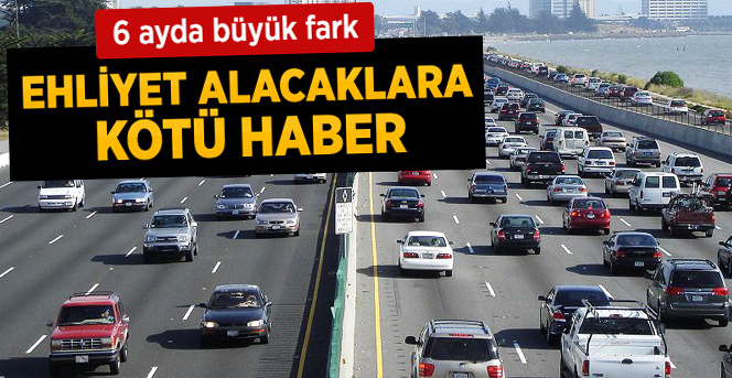 Ehliyet Alabilme Oranları Düştü