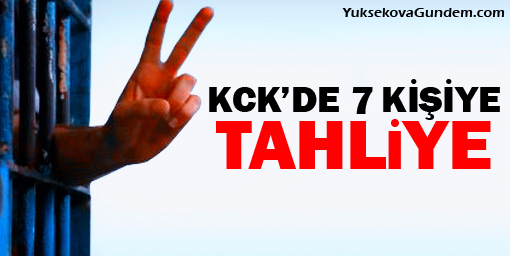 'KCK' ana davada 7 tahliye