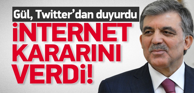 Gül, internet düzenlemesini onayladı