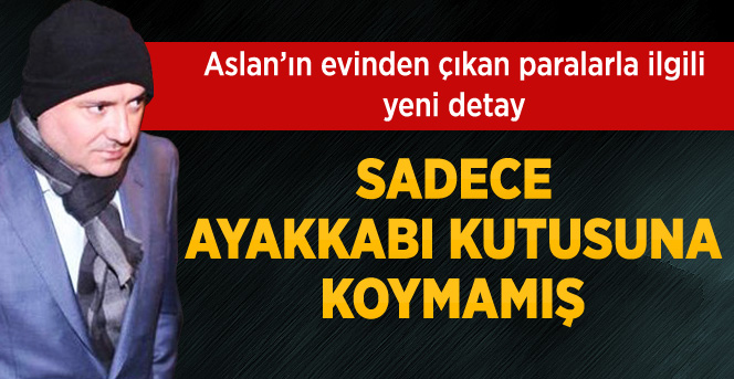Süleyman Aslan'ın Evindeki Banyo Liflerinden de Para Çıktı