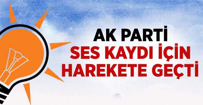 'Ses Kaydı' İçin Komisyon Kurdu