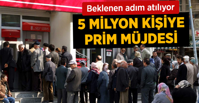 5 Milyon Bağ-Kur'luya Prim Müjdesi