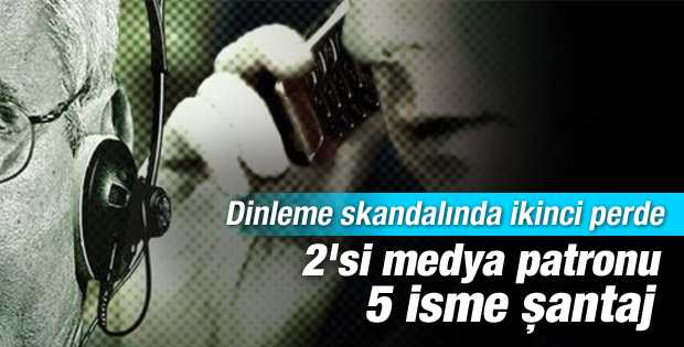 İkinci dinleme haberinde 5 isim