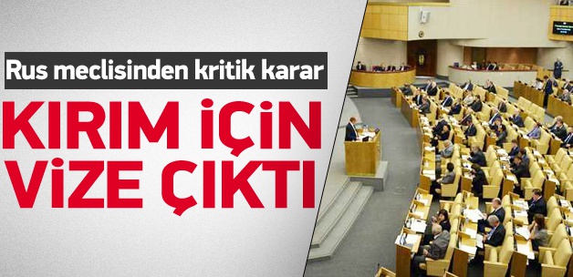 Putin Kırım'ı işgal için izin aldı
