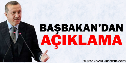 Başbakan Erdoğan'dan Cemaat hakkında önemli açıklama