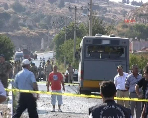 İzmir Foça'da Patlama