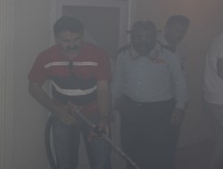 Tehlikeli oyun yangın çıkarttı