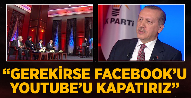 Youtube ve Facebook'u kapatabiliriz