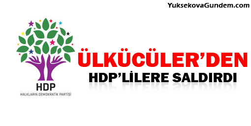 Ordu'da Ülkücüler HDP'lilere saldırdı