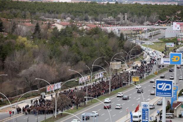ODTÜ'lü Öğrenciler Berkin Elvan İçin Yürüyor