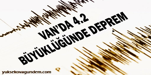Van'da Deprem