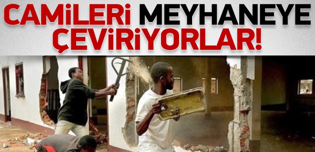 Camileri meyhane yapmaya başladılar!