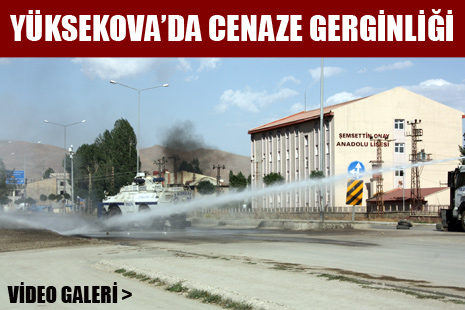 Yüksekova'da Cenaze Gerginliği