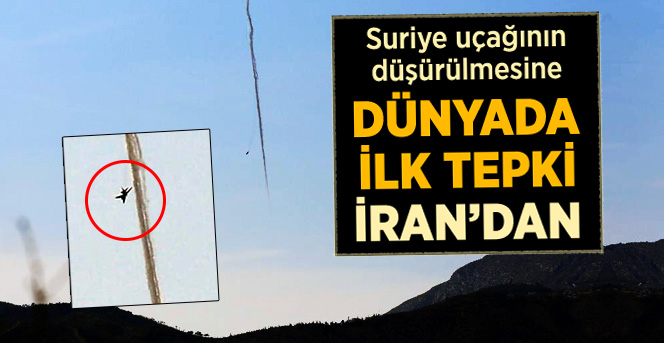 İran'dan Düşürülen Uçakla İlgili Açıklama