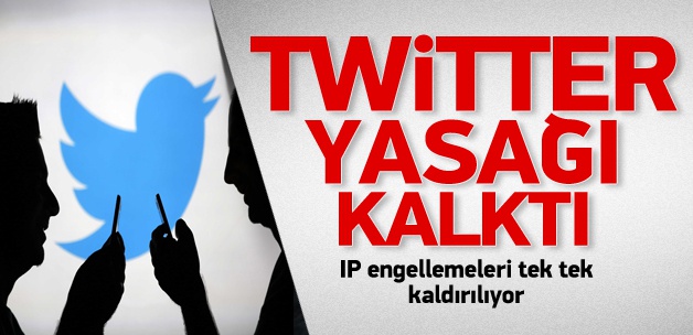 Twitter yasağı sona erdi