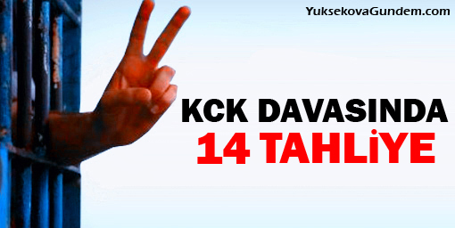 KCK davasında 14 tahliye