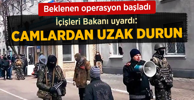 Ukrayna İçişleri Bakanı: Camlardan Uzak Durun