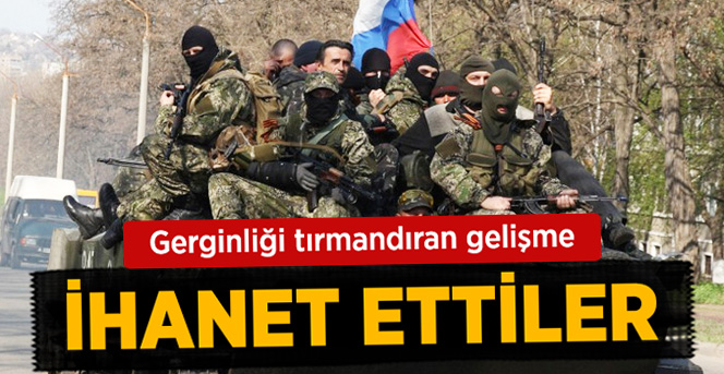 Rus Tankları Ukrayna'nın Doğusunda