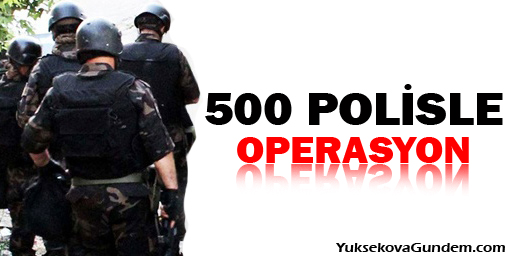 Iğdır'da 500 Polisle 'Huzur Operasyonu'