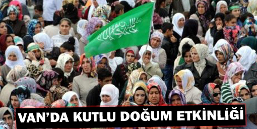 Bdp'den Van'da Kutlu Doğum Etkinliği