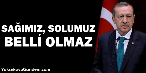 'Ters köşe olabilirsiniz, sağımız solumuz belli olmaz'